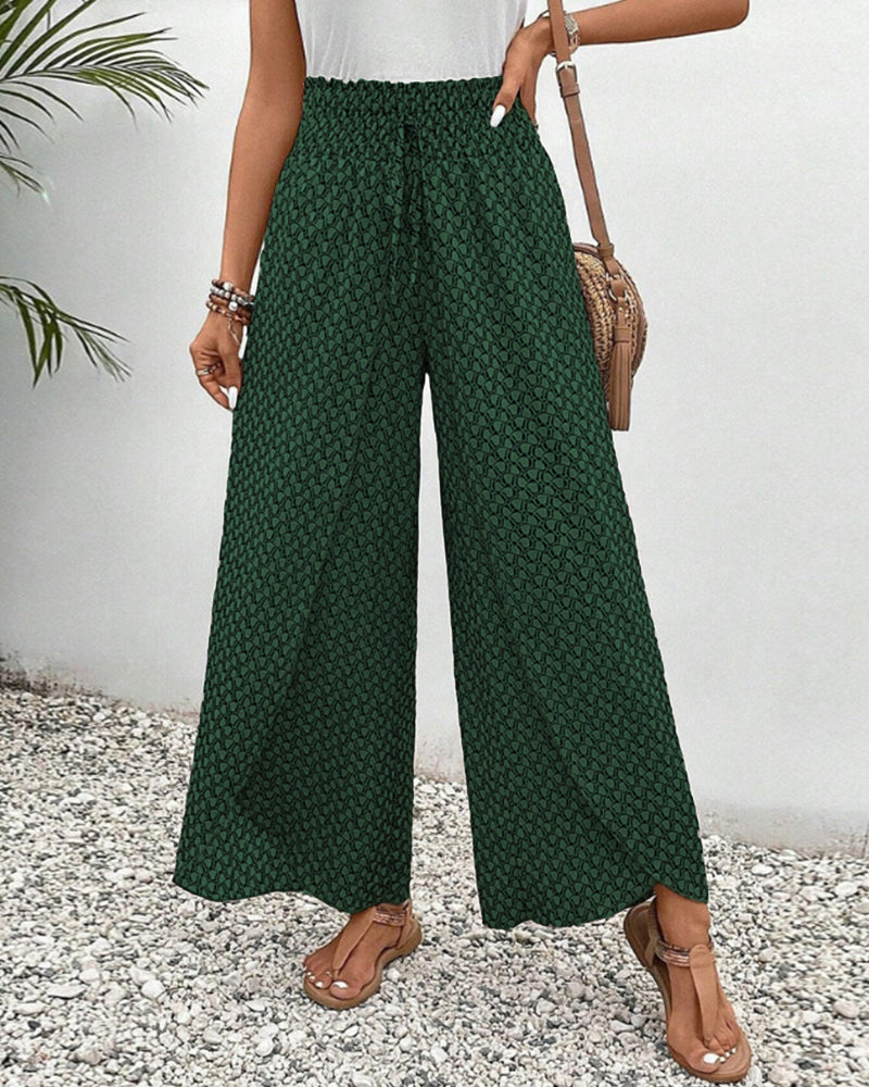 Sapphira - Damenhose mit grafischem Muster