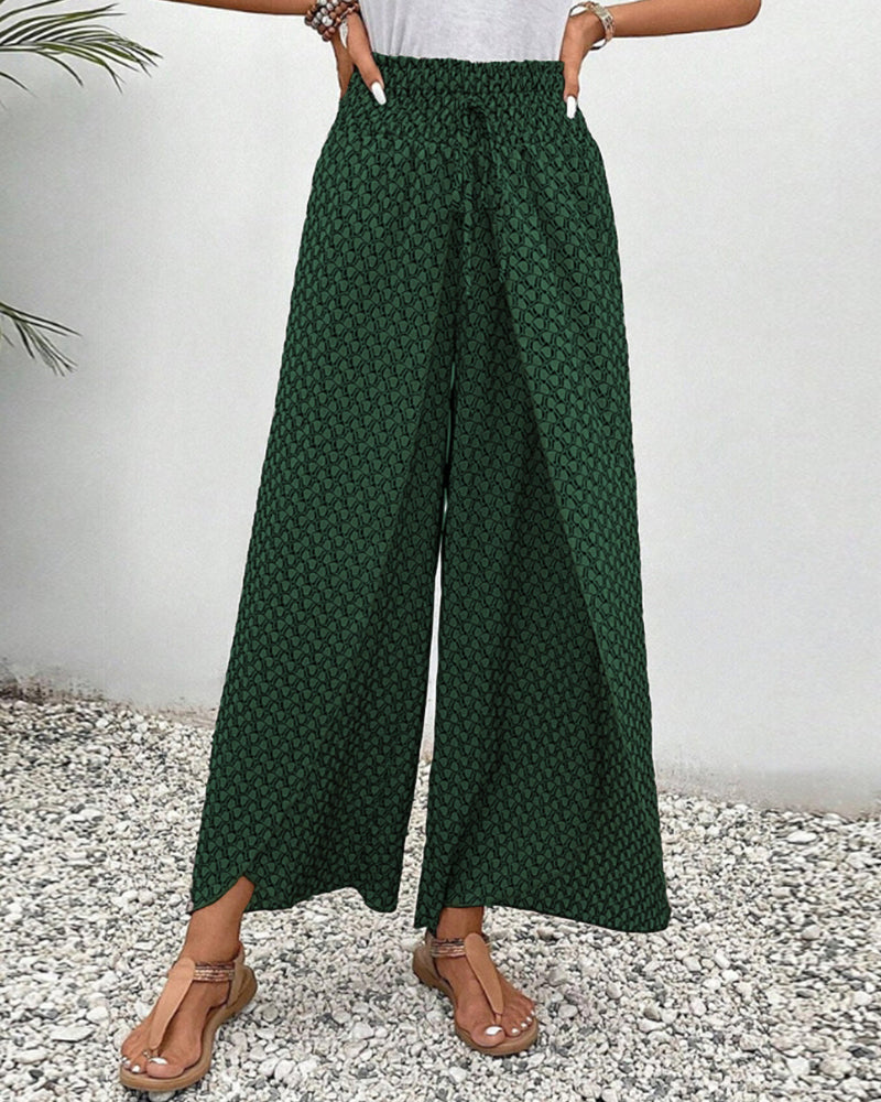 Sapphira - Damenhose mit grafischem Muster
