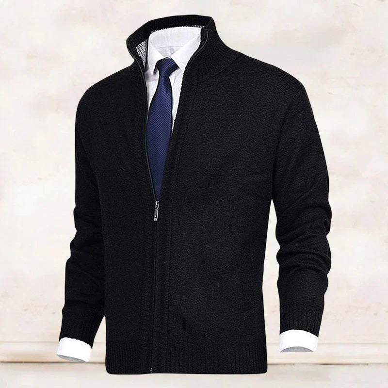 Saber – Strickjacke mit Kragen