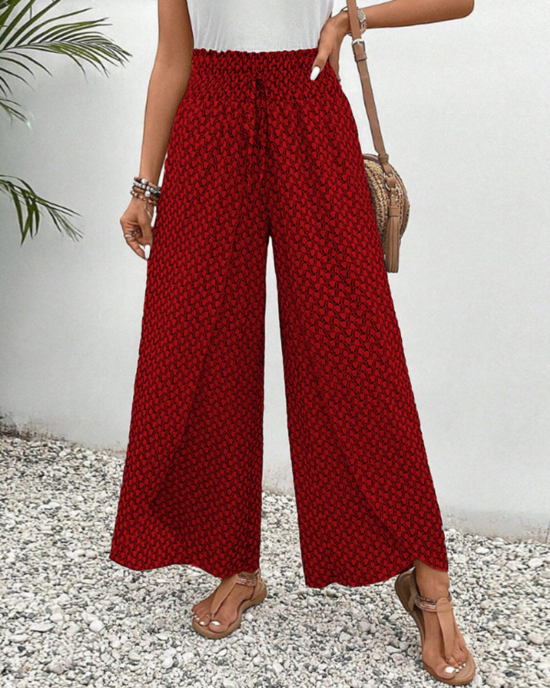 Sapphira - Damenhose mit grafischem Muster