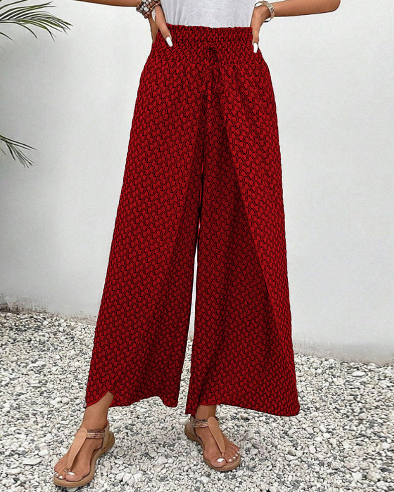 Sapphira - Damenhose mit grafischem Muster