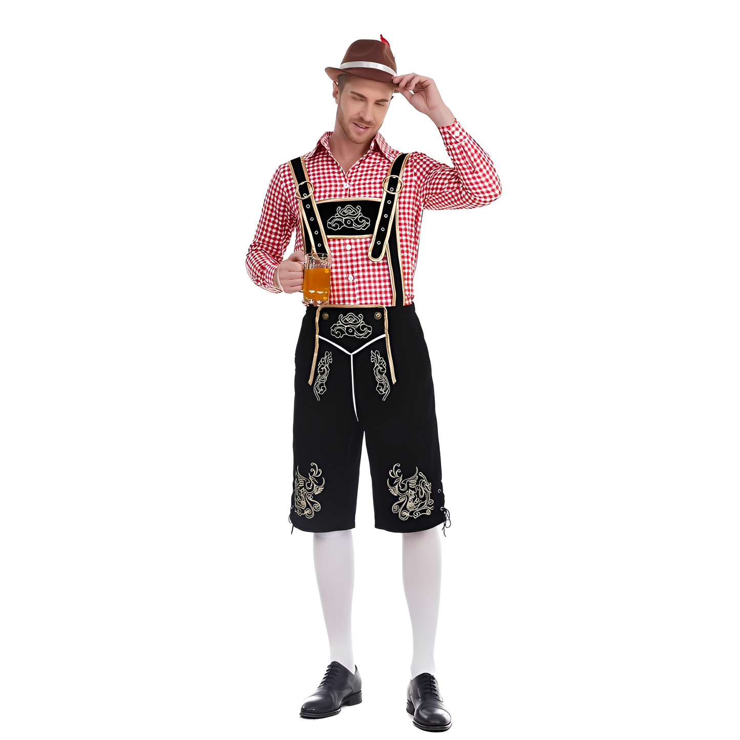 Fredric - Stilvolles festliches Oktoberfest-Overall-Set für Herren