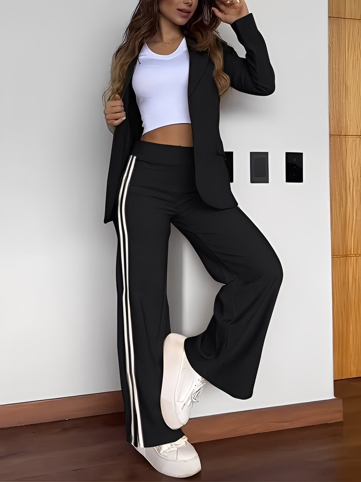 Kristina - Stilvoller zweiteiliger Overall für Damen