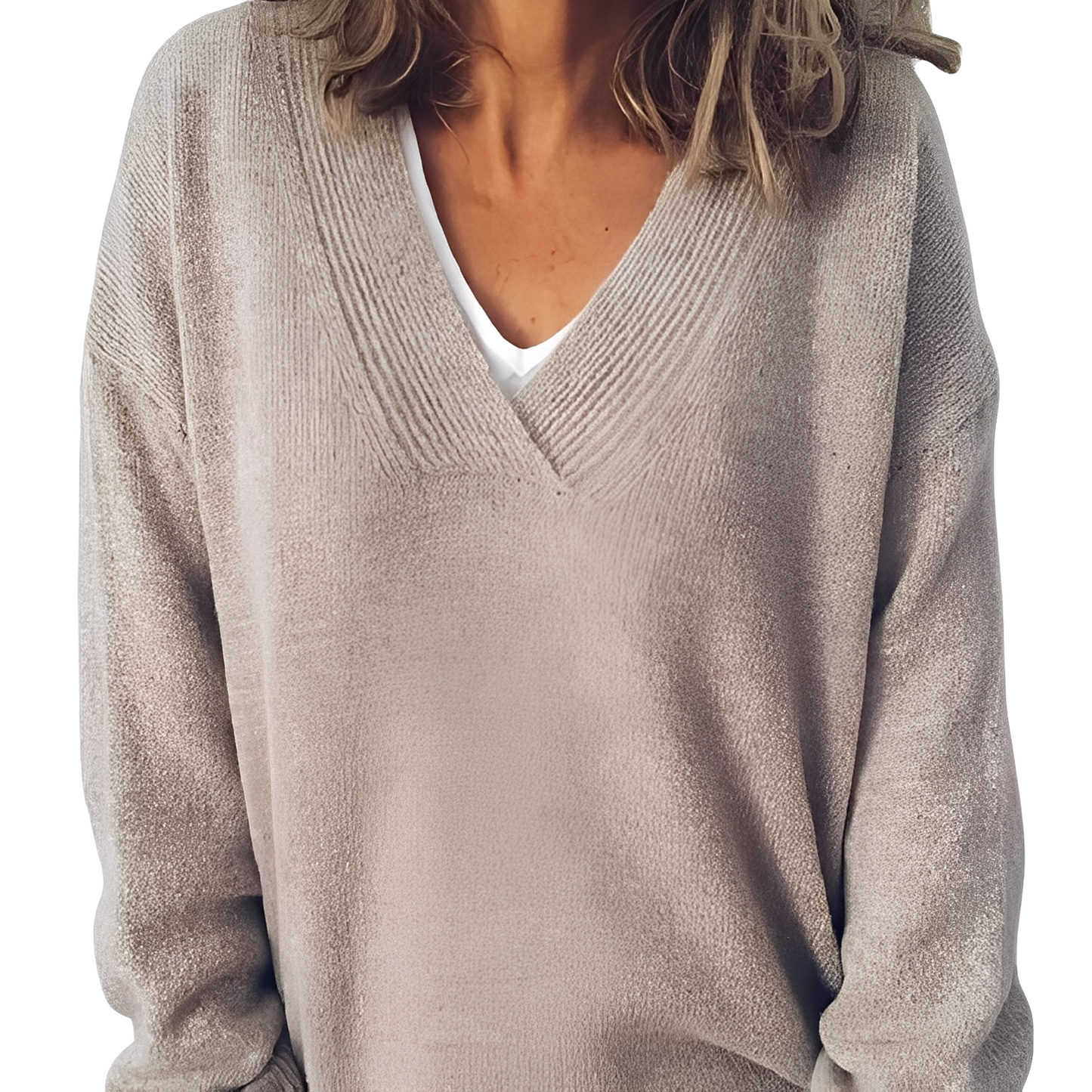 Camryn - Lässiger, locker gestrickter Pullover für Damen
