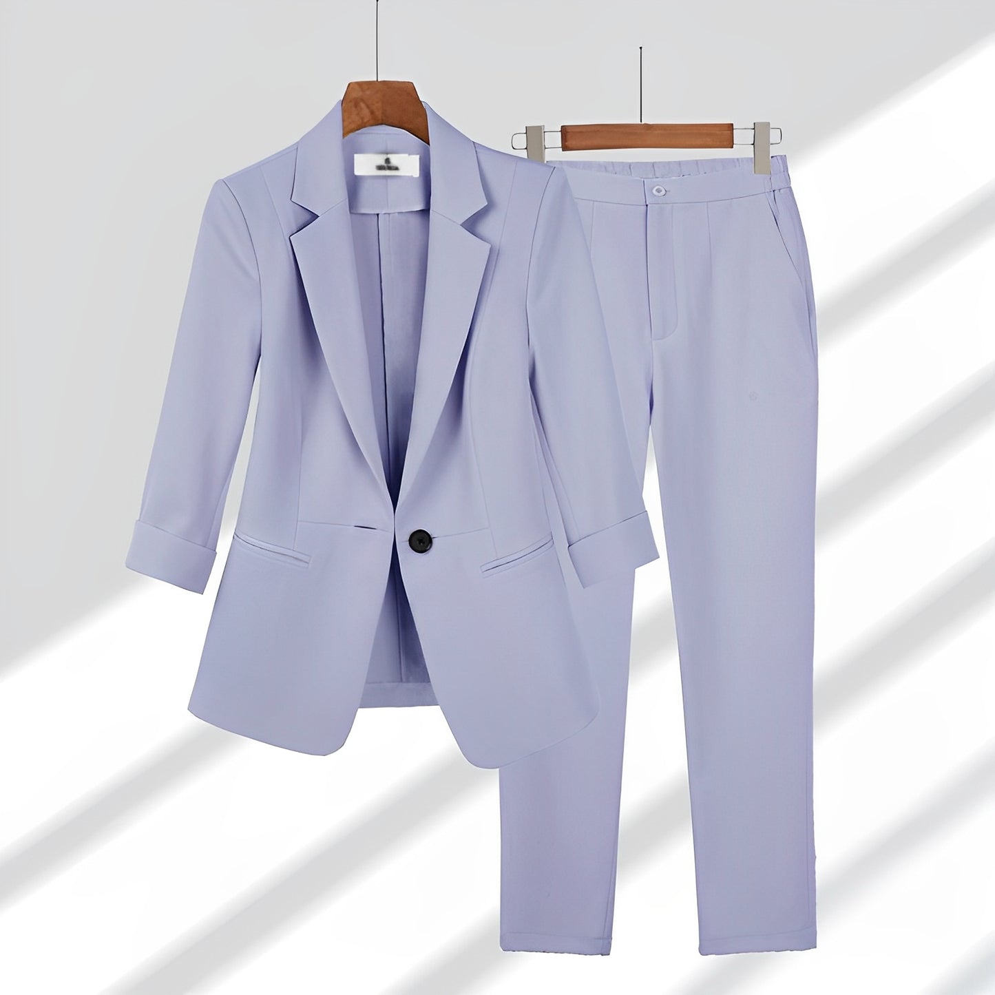 Cassarah - Formelles Blazer- und Hosen-Set für Damen