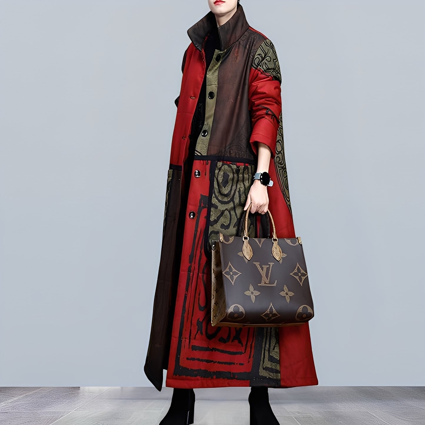 Ashlie - Lässige Parka-Jacke mit Stehkragen für Damen