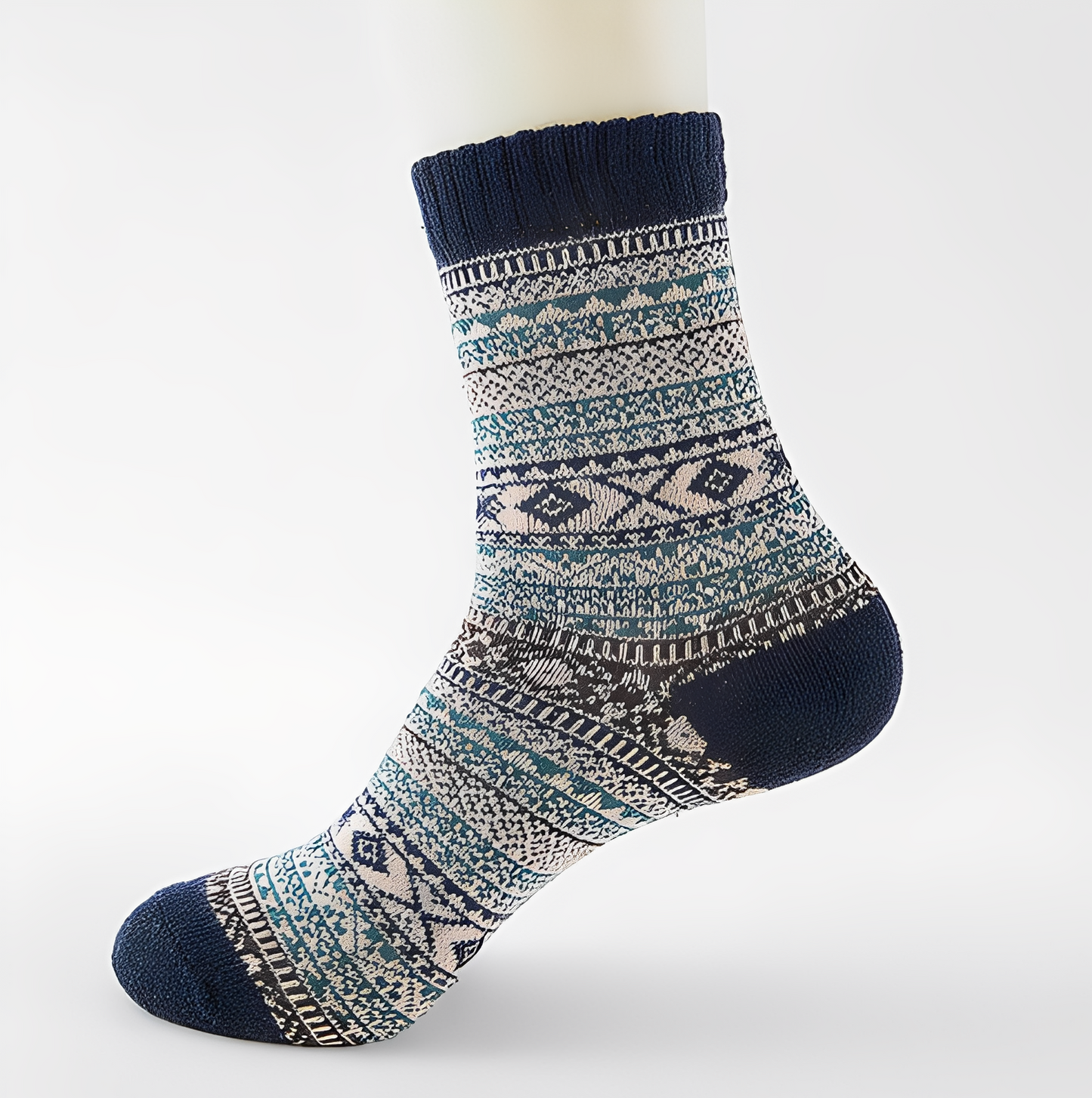 Dawson - Stilvolle Winter-Wollsocken für Herren