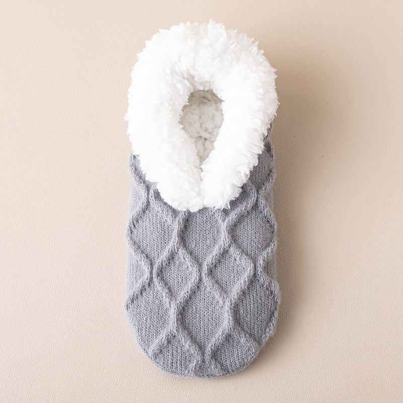 Shyanne - Warme, kurze, flauschige Hausschuhe für Damen