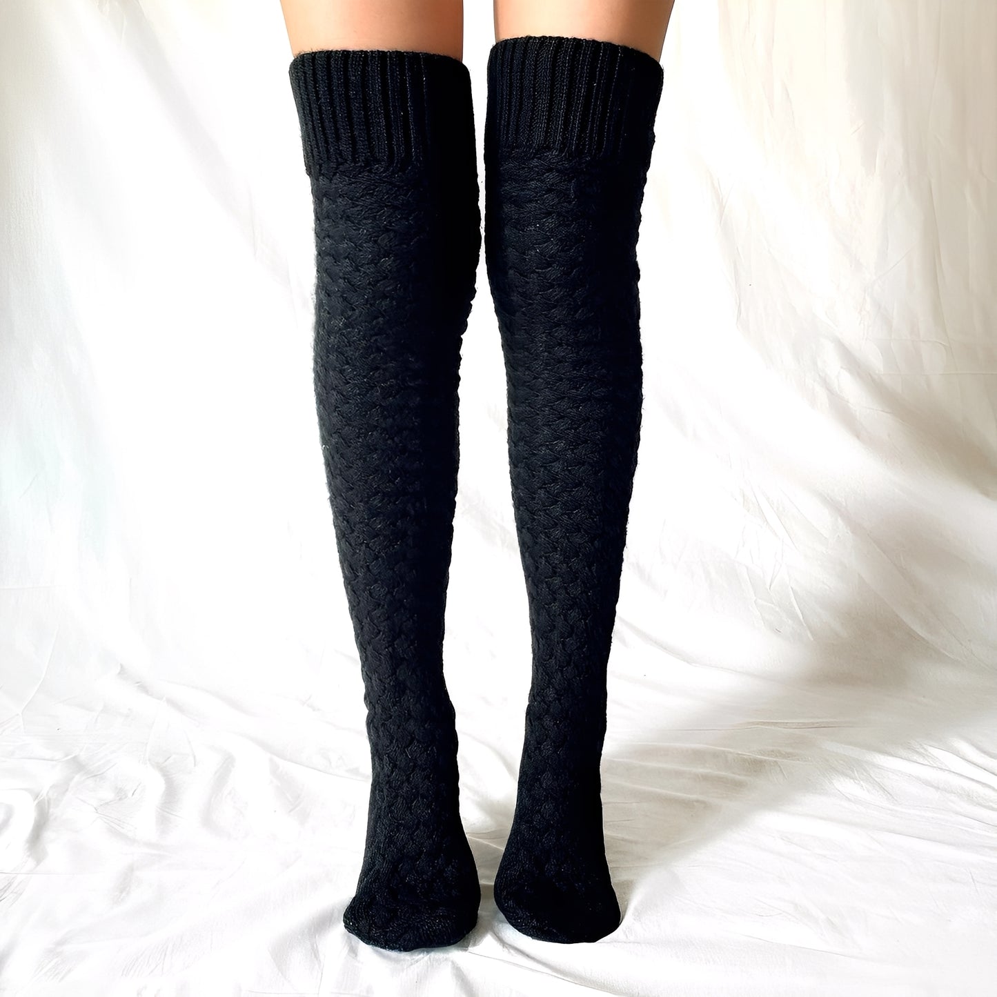 Madeline - Dicke, warme Overknee-Socken für Damen