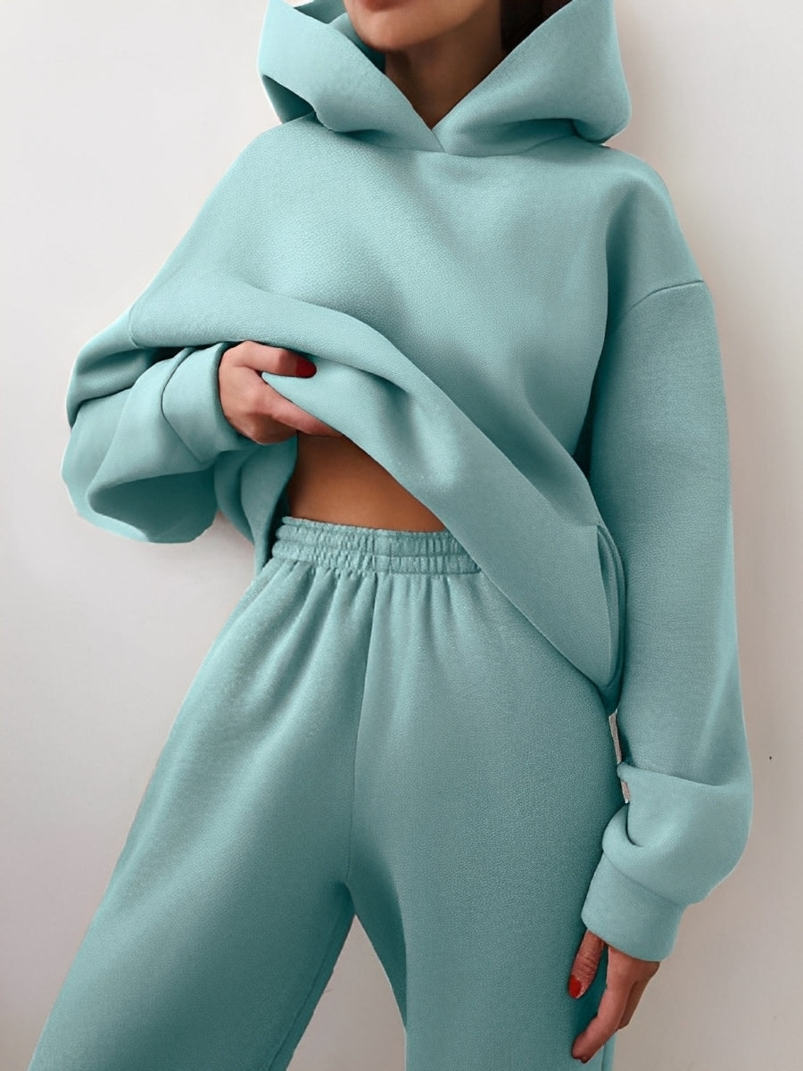 Jasmine - Locker sitzendes Jogging-Set mit Kapuze für Damen