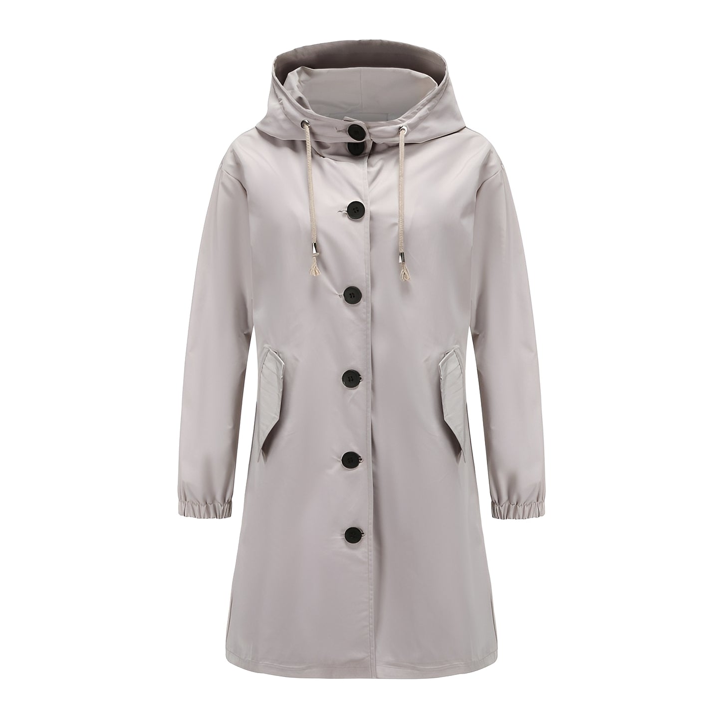 Vivyan - Lässige wasserdichte Jacke mit Kapuze für Damen