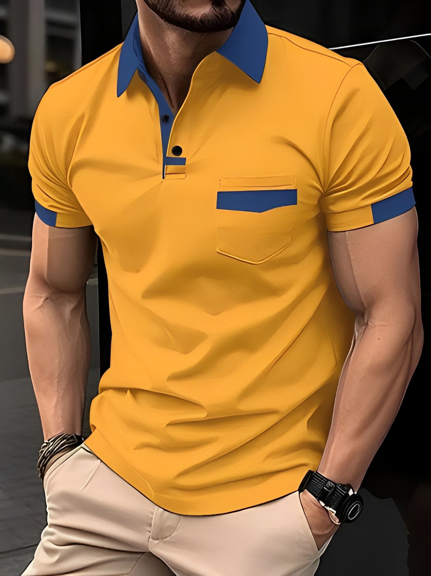 Darwin - Lässiges Slim-Fit-Poloshirt für Herren