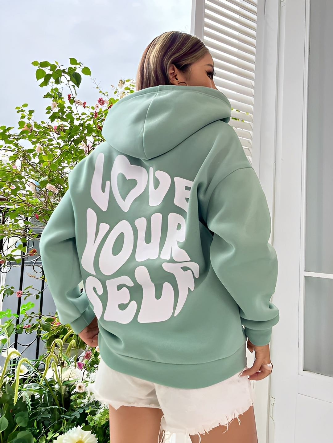 Marian - Modischer Hoodie mit Statement-Design für Damen