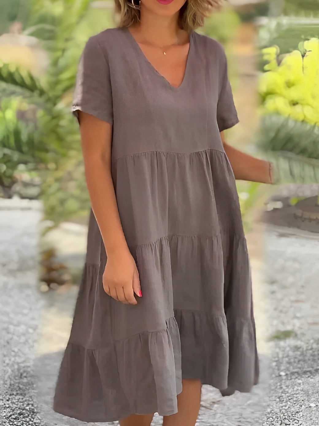 Ethelinda - Locker fallendes Kleid für Damen