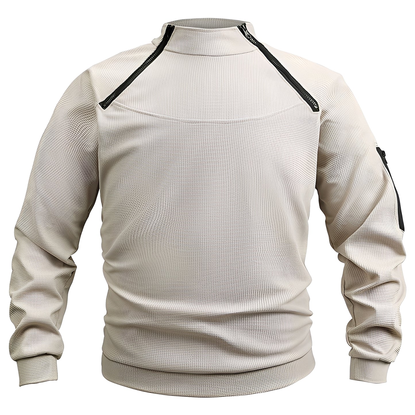 Wilbur - Sport-Fleecepullover mit Reißverschluss für Herren