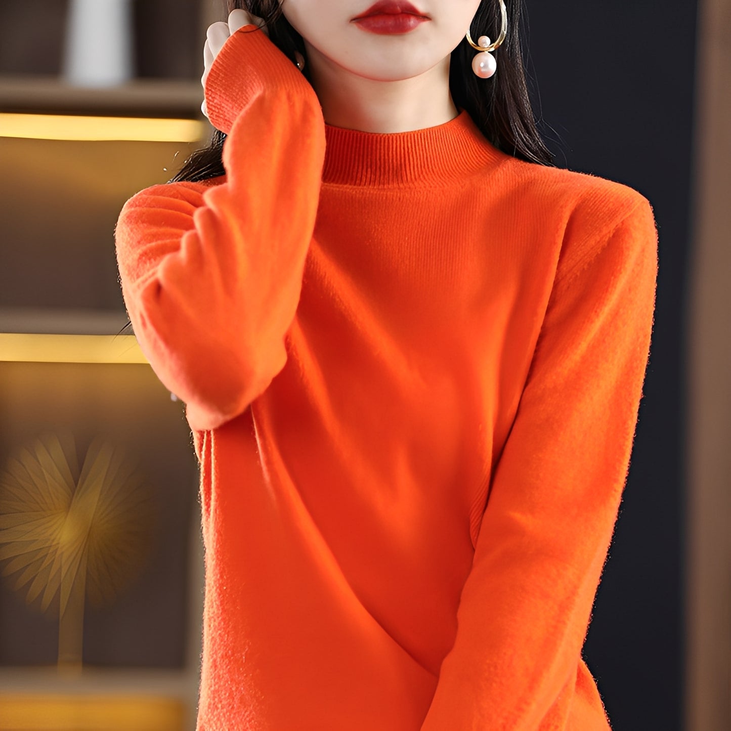 Natille - Lässiger Kaschmirpullover aus Wolle für Damen