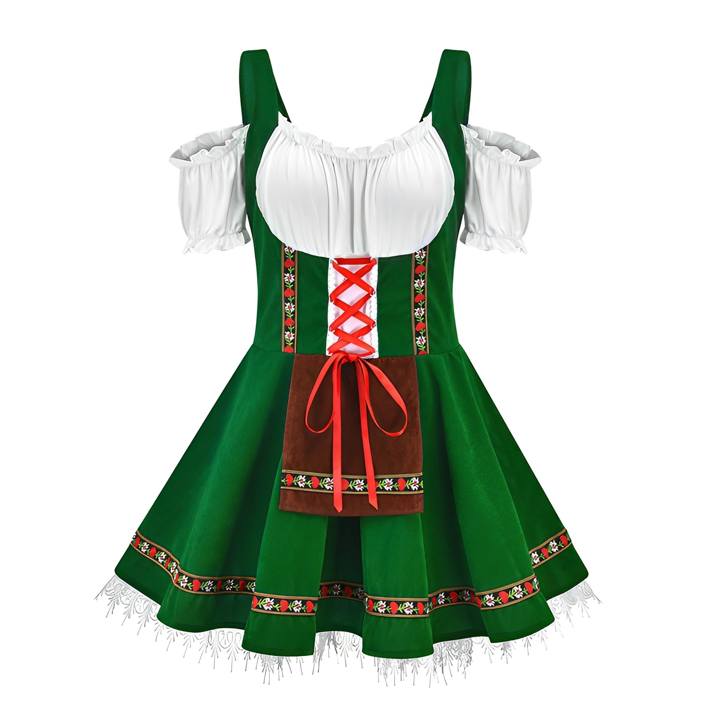 Adella - Stilvolles Oktoberfest-Dirndl-Minikleid für Damen