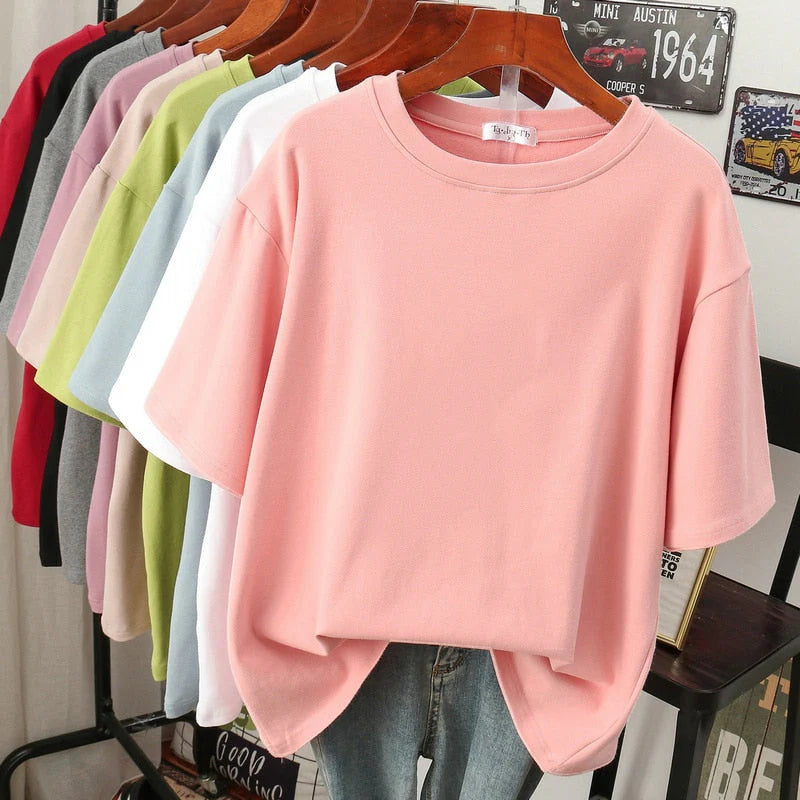 Arabella - Lässiges Oversize-T-Shirt aus Baumwolle für Damen
