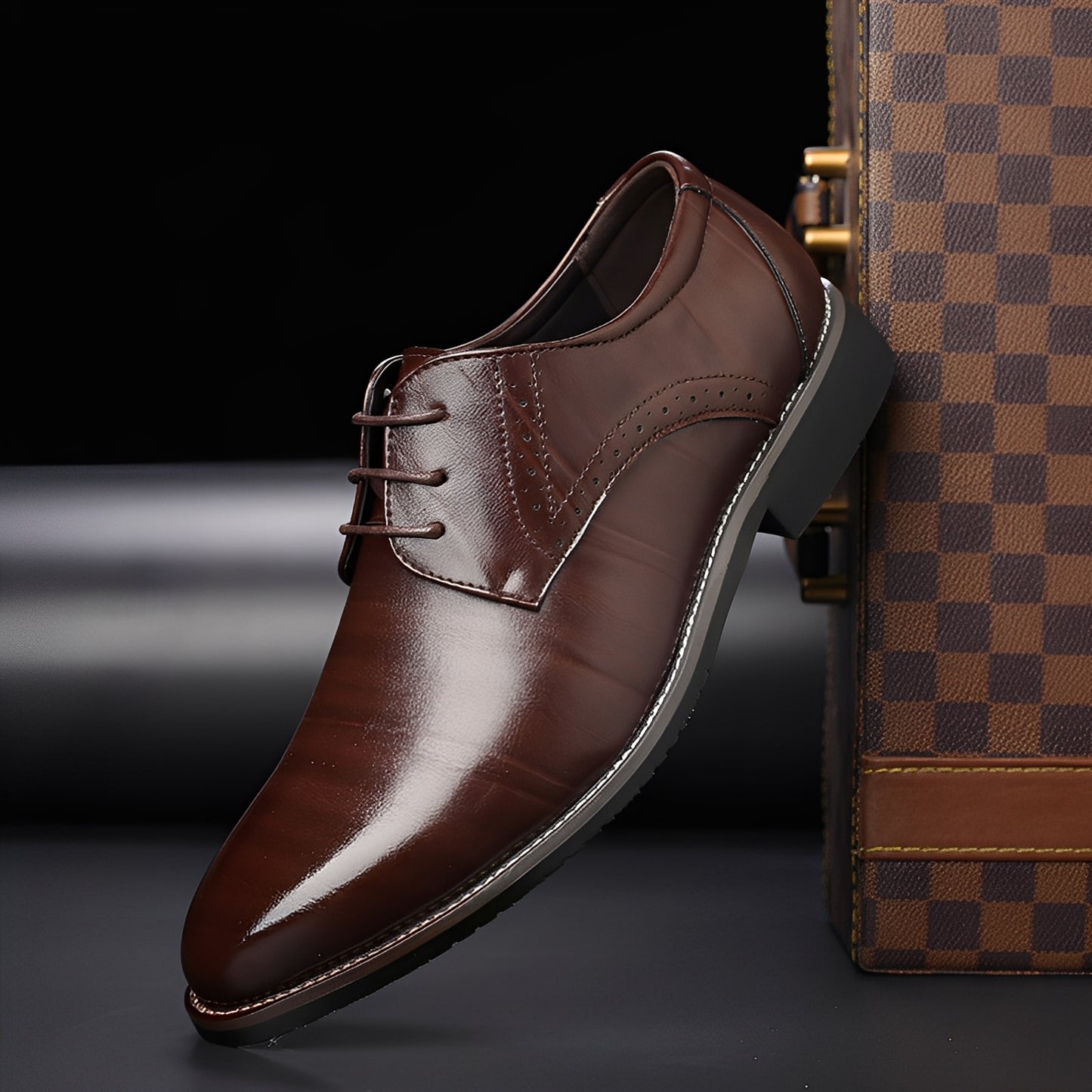 Beckham - Formelle Schnürschuhe im Brogue-Stil für Herren