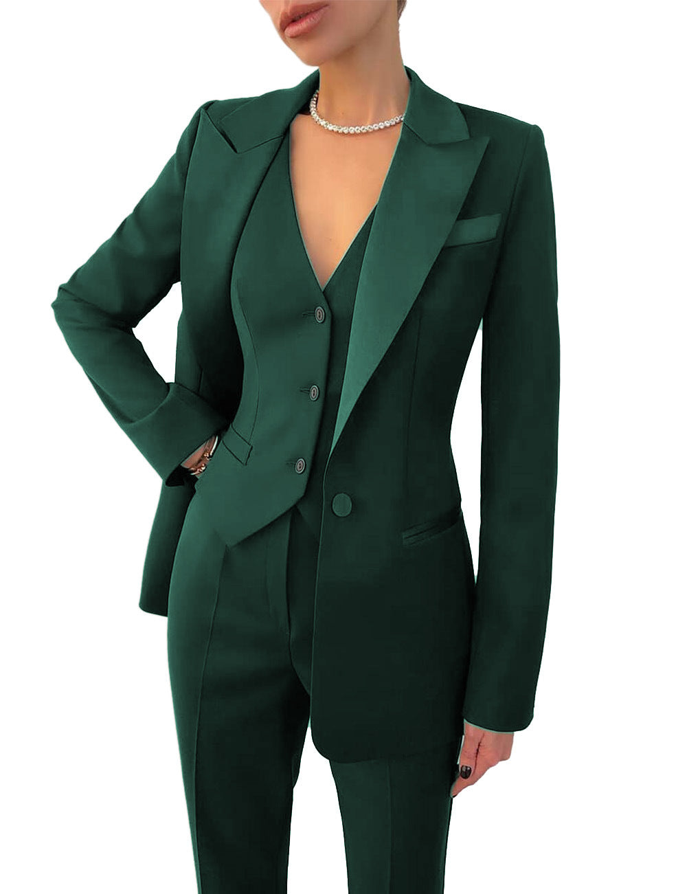 Keanna - Formelles dreiteiliges Business-Set für Damen