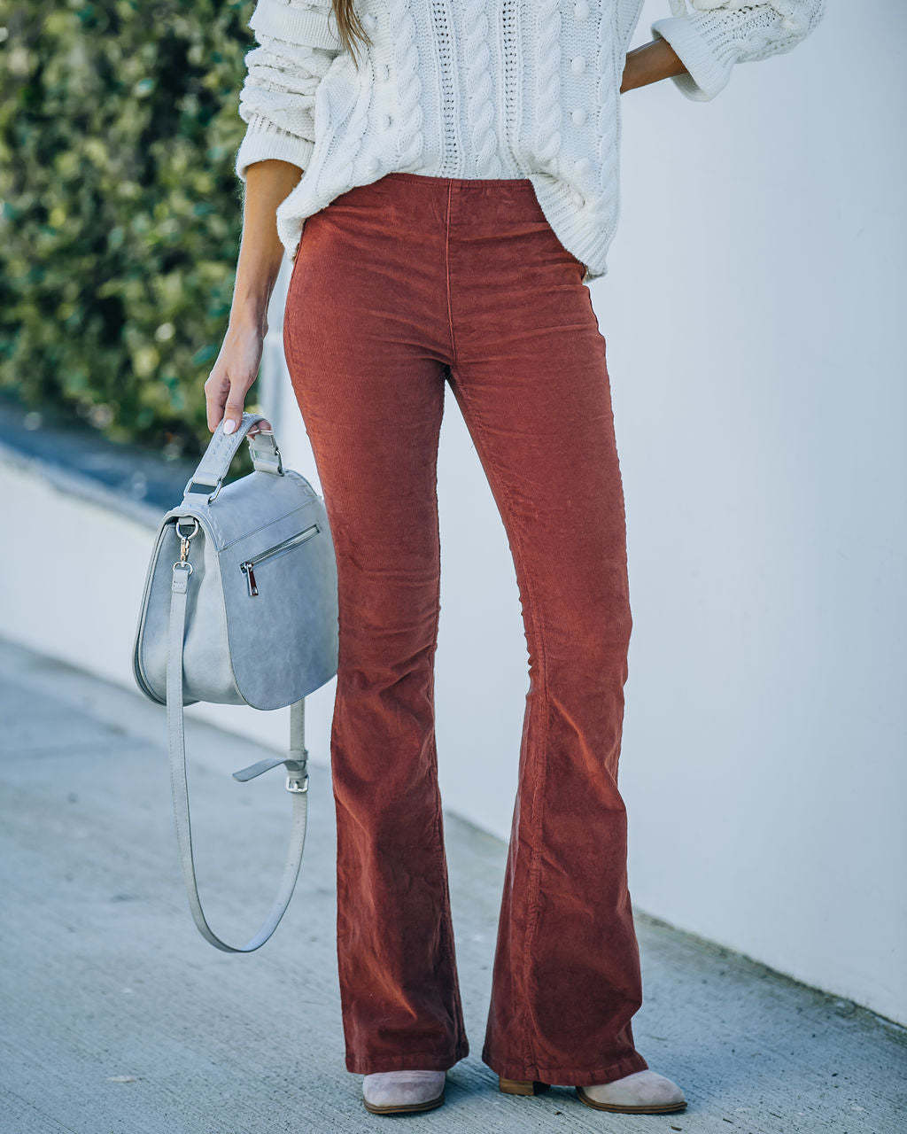 Susanne - Lässige Cord-Flare-Hose für für Damen