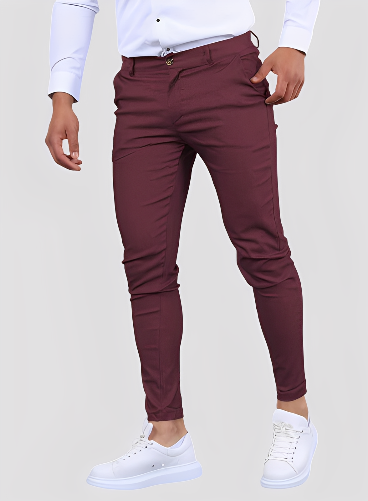 Reynard - Formelle, dehnbare Skinny-Hose für Herren