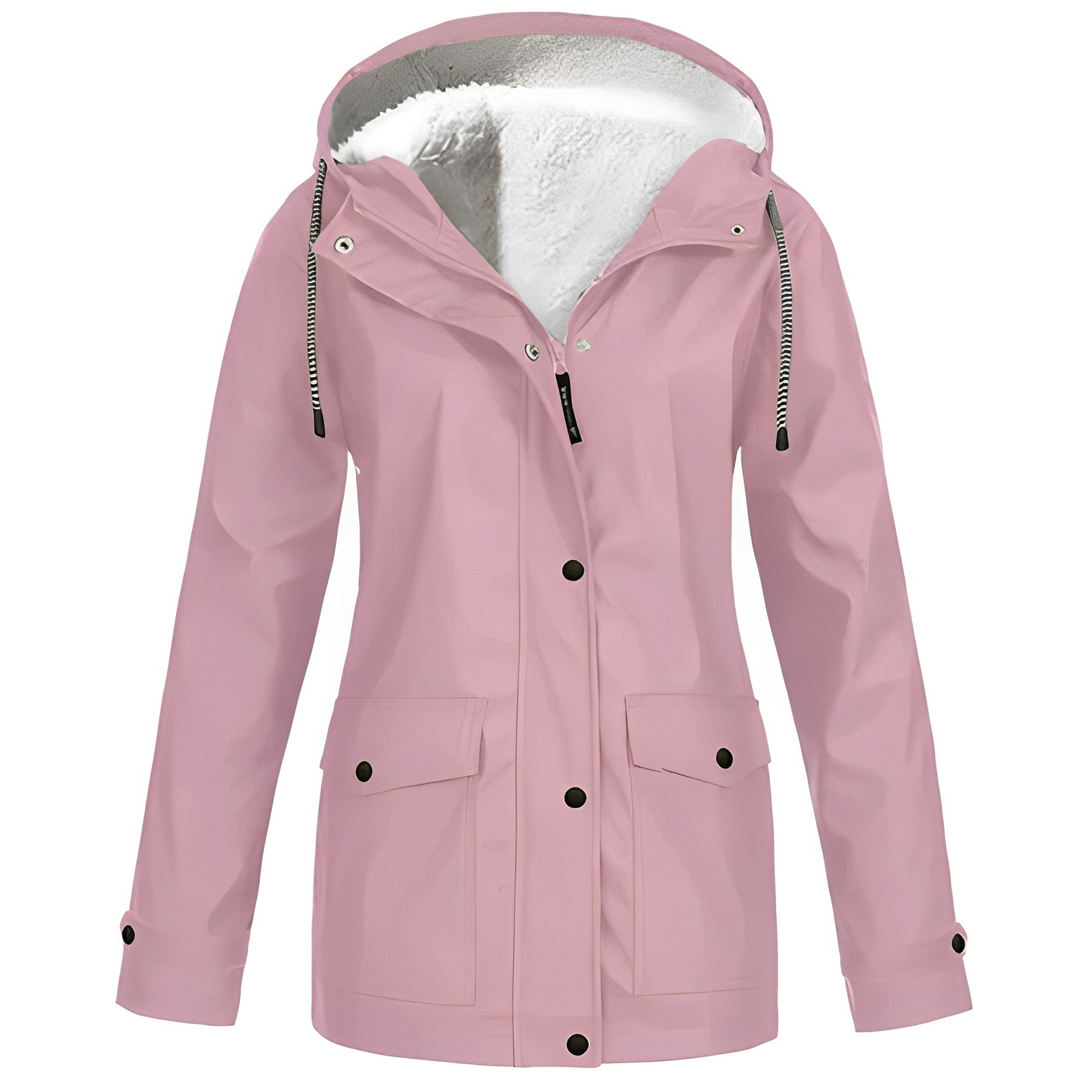 Sherlyn - Outdoor-Kapuzenmantel mit Fleecefutter für Damen