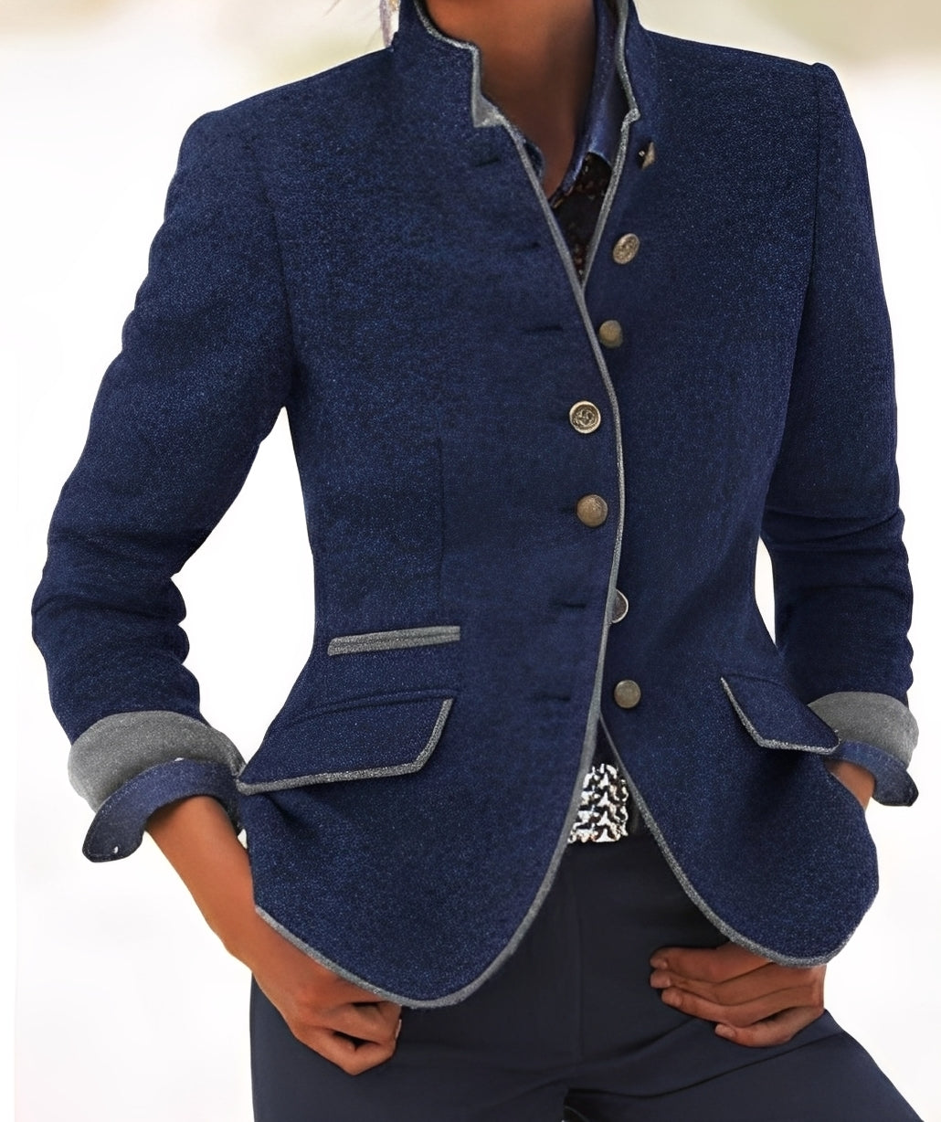 Kaelyn - Moderne Freizeitjacke mit Taschen für Damen