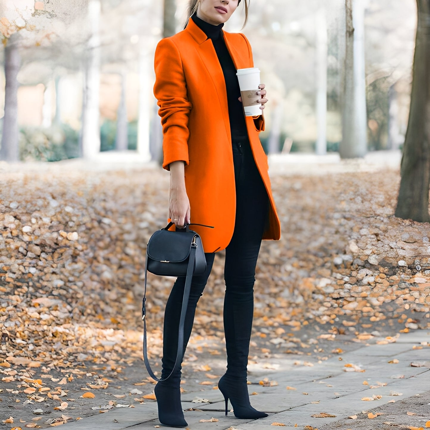 Jazmin - Lässiger, farbenfroher Wollblazer für Damen