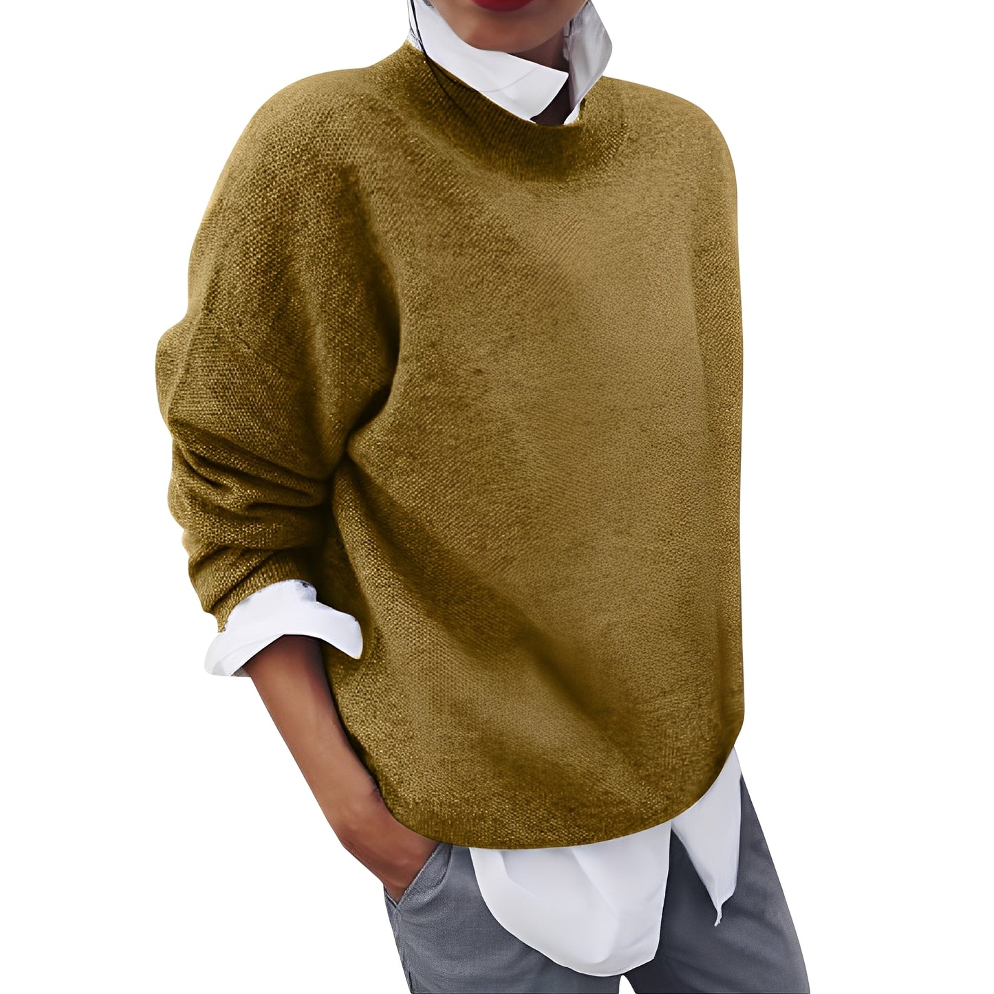 Elianna - Lässiger, locker sitzender Pullover für Damen