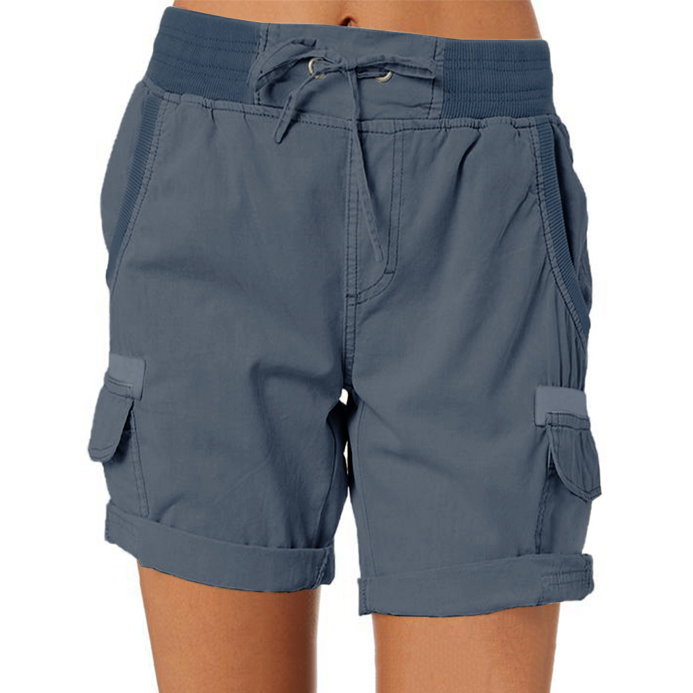 Camellia - Lässige Sommer-Cargoshorts für Damen