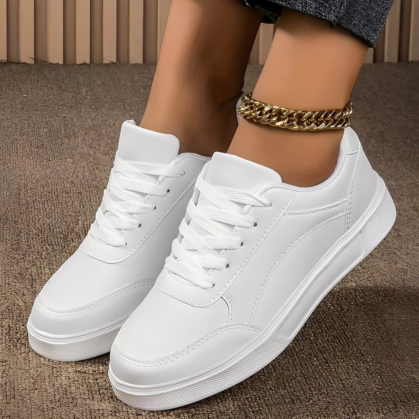 Rexanne - Stilvolle Sneakers aus PU-Leder für Damen