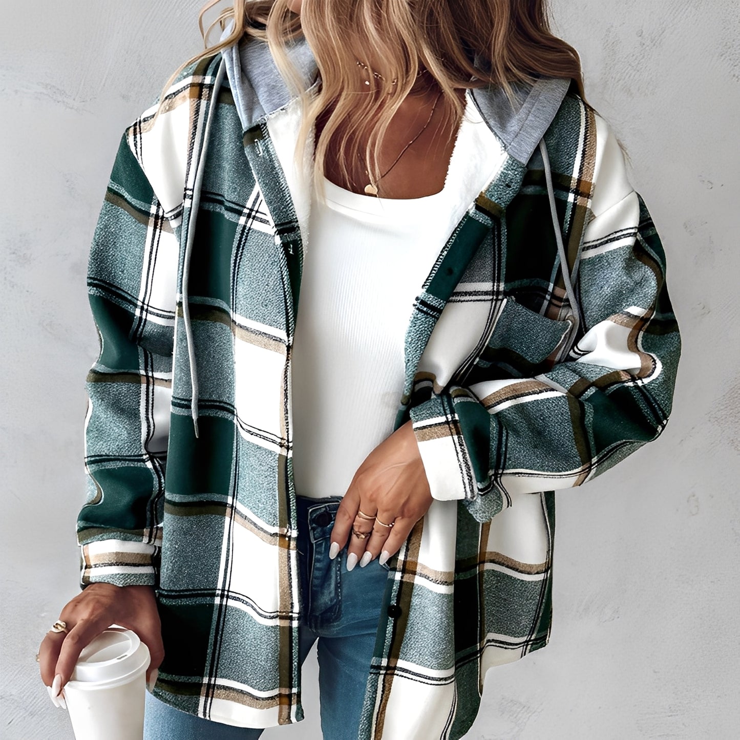 Briana - Lässige, warme Kapuzenjacke für Damen