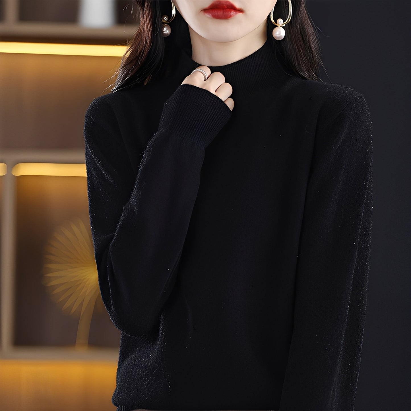 Natille - Lässiger Kaschmirpullover aus Wolle für Damen