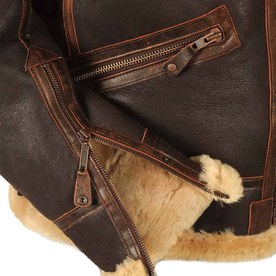 William - Retro-Jacke für Herren, dick und warm