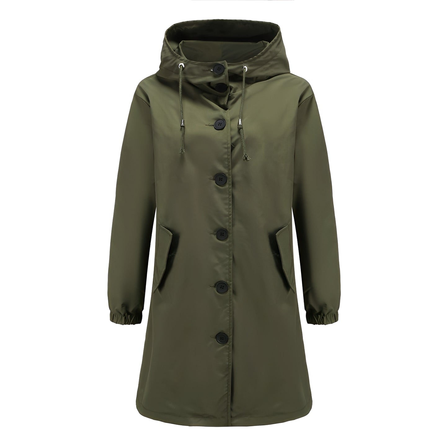 Vivyan - Lässige wasserdichte Jacke mit Kapuze für Damen