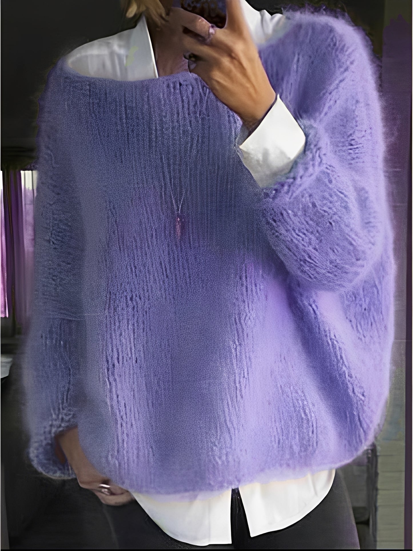 Quintella - Strickpullover mit Rundhalsausschnitt für Damen