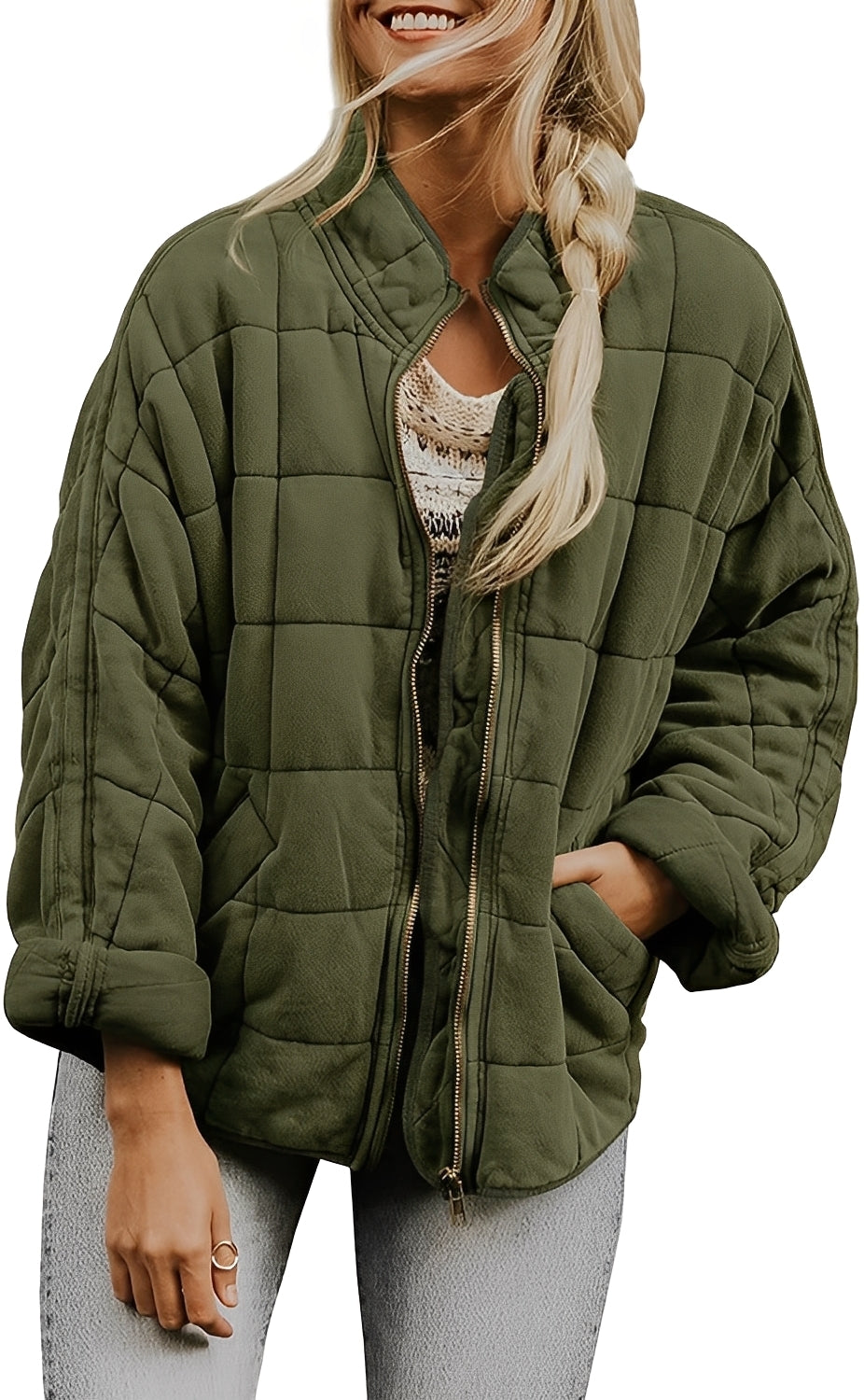 Mikaela - Dicke Oversize-Jacke für Damen