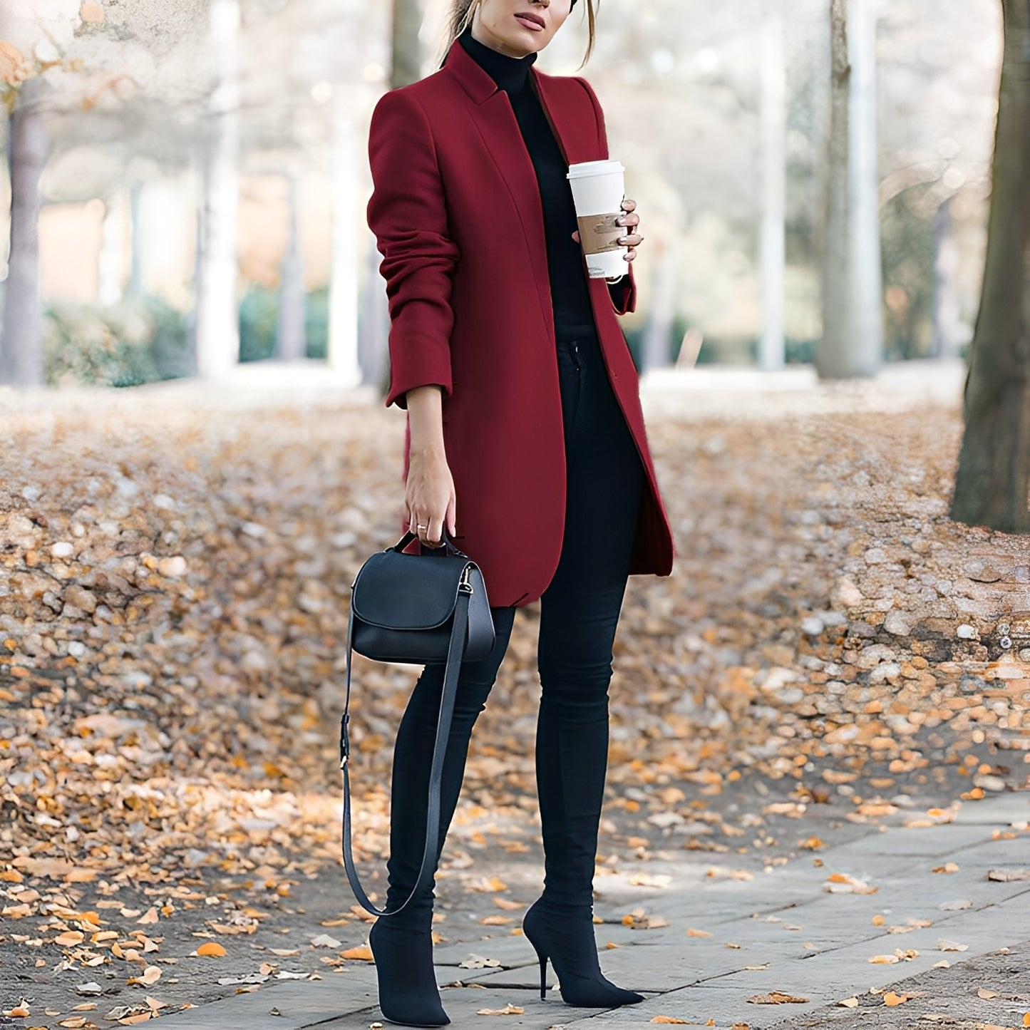Jazmin - Lässiger, farbenfroher Wollblazer für Damen