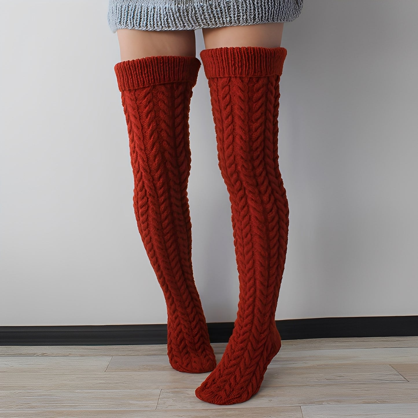 Angelle - Stilvolle Overknee-Socken für Damen
