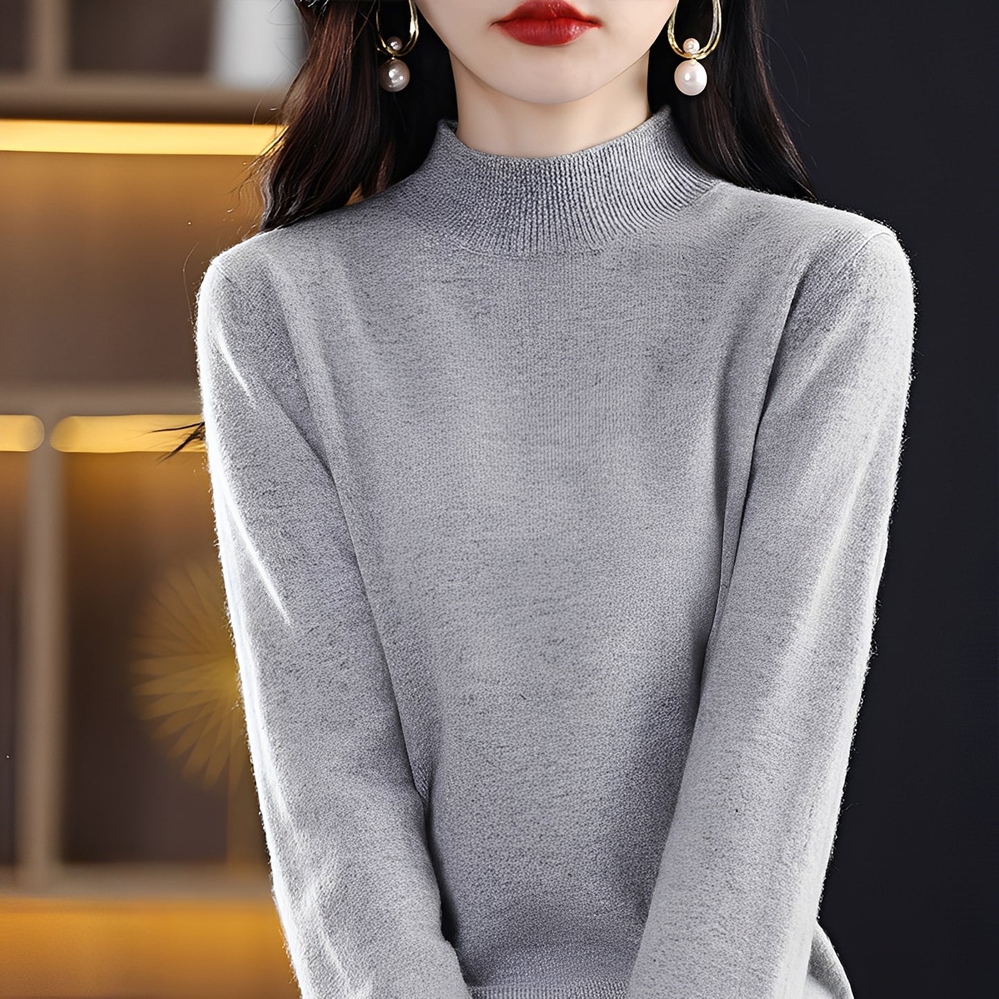 Natille - Lässiger Kaschmirpullover aus Wolle für Damen