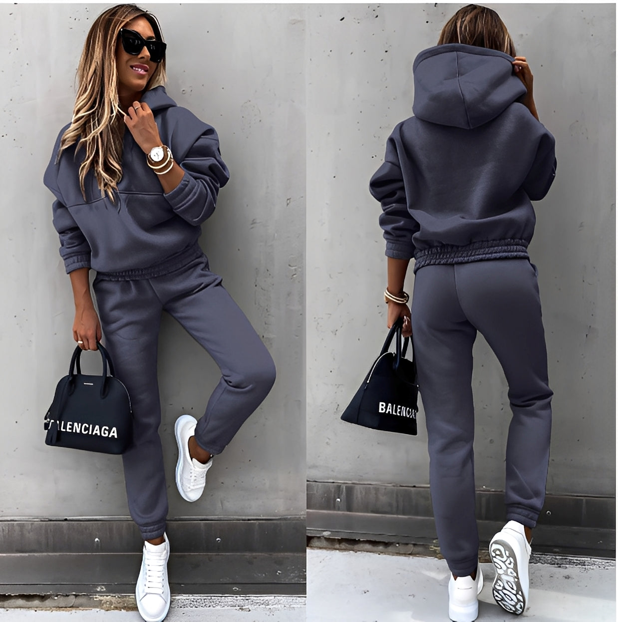 Brianna - Lässiges Sweatshirt mit Kapuze für Damen