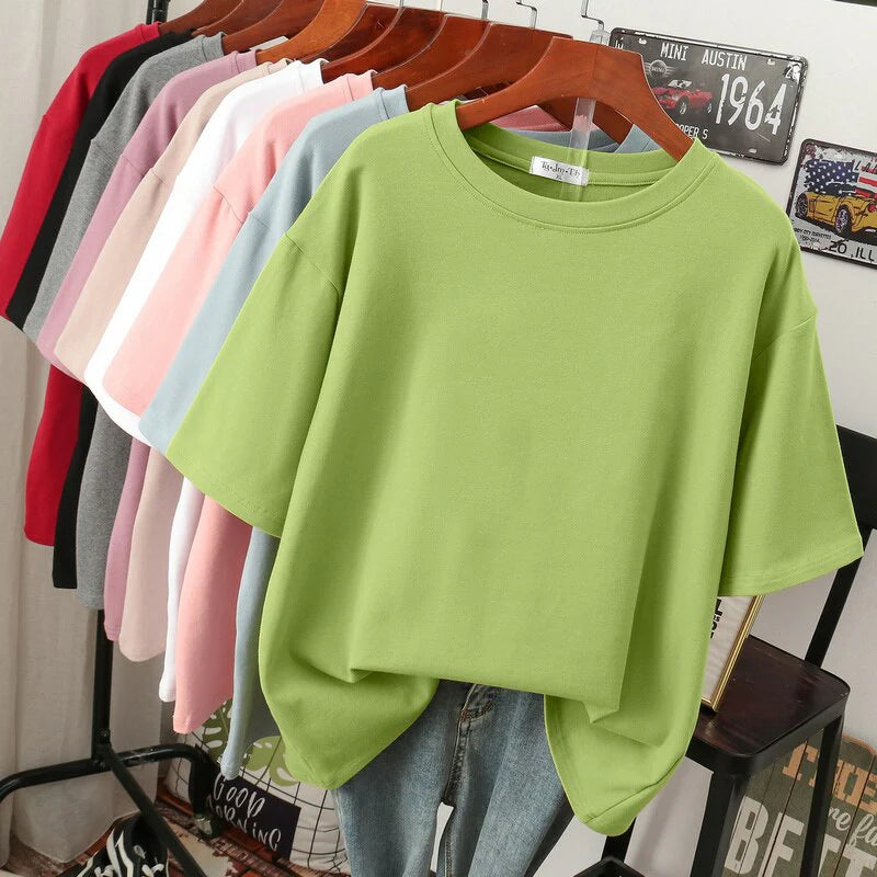Arabella - Lässiges Oversize-T-Shirt aus Baumwolle für Damen