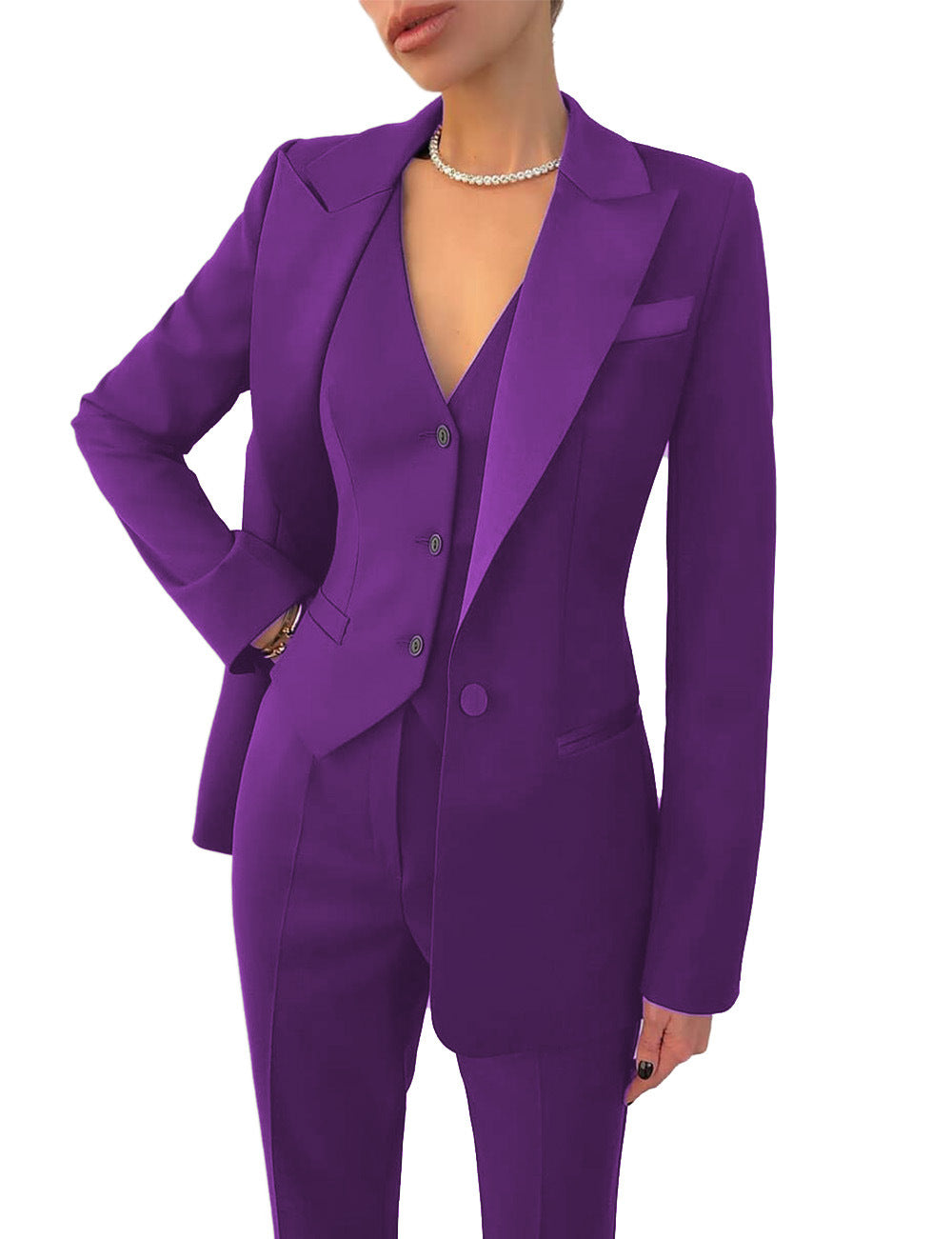 Keanna - Formelles dreiteiliges Business-Set für Damen
