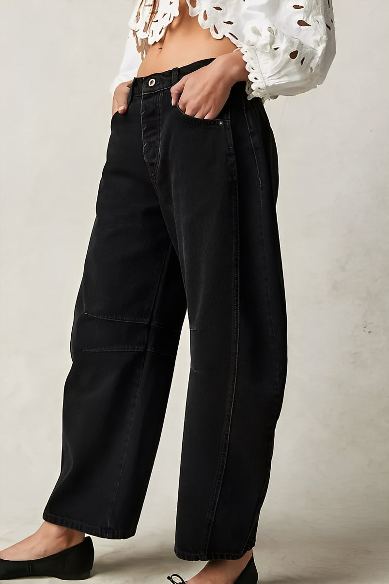 Jocelyn - Lässige, weit geschnittene Jeans für Damen