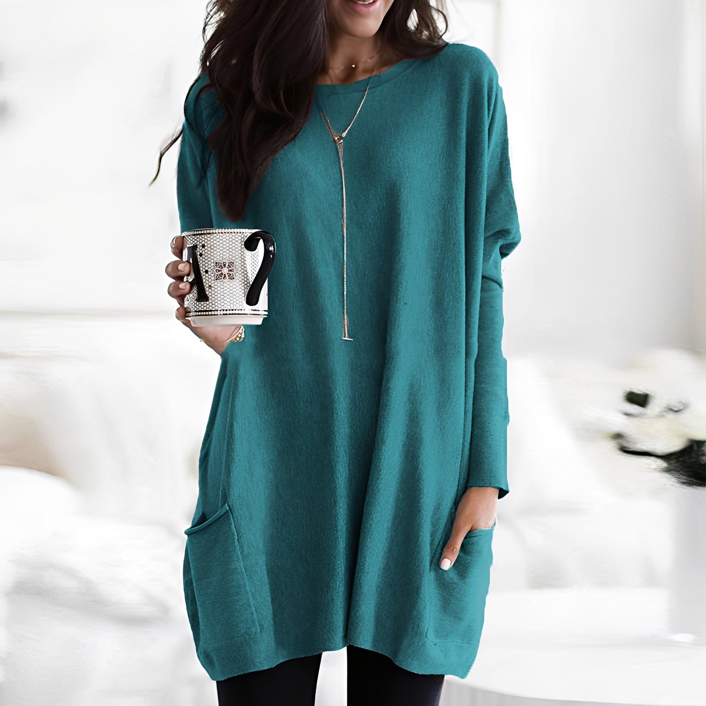 Cheyenne - Lässiges, locker geschnittenes Langarmshirt für Damen