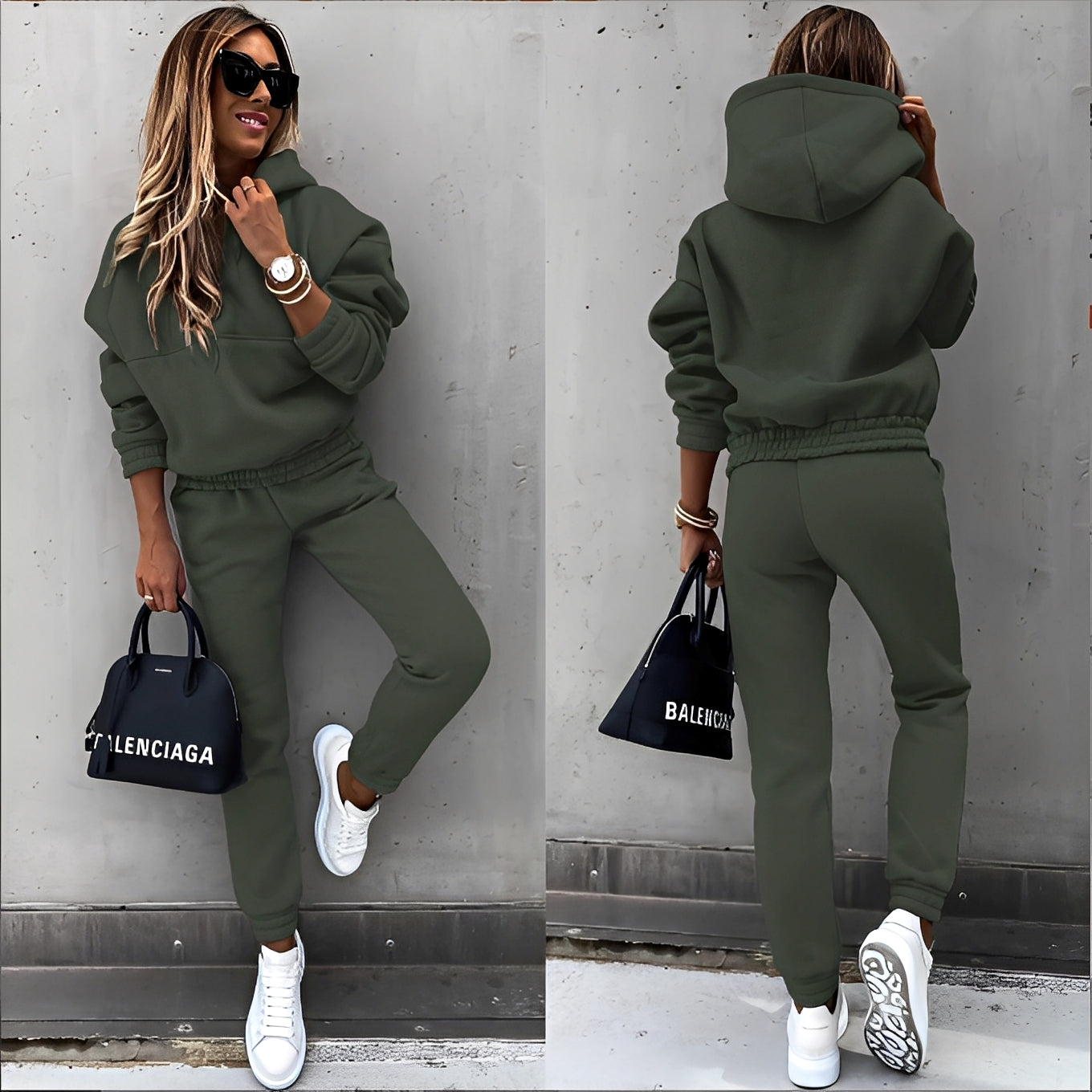 Brianna - Lässiges Sweatshirt mit Kapuze für Damen