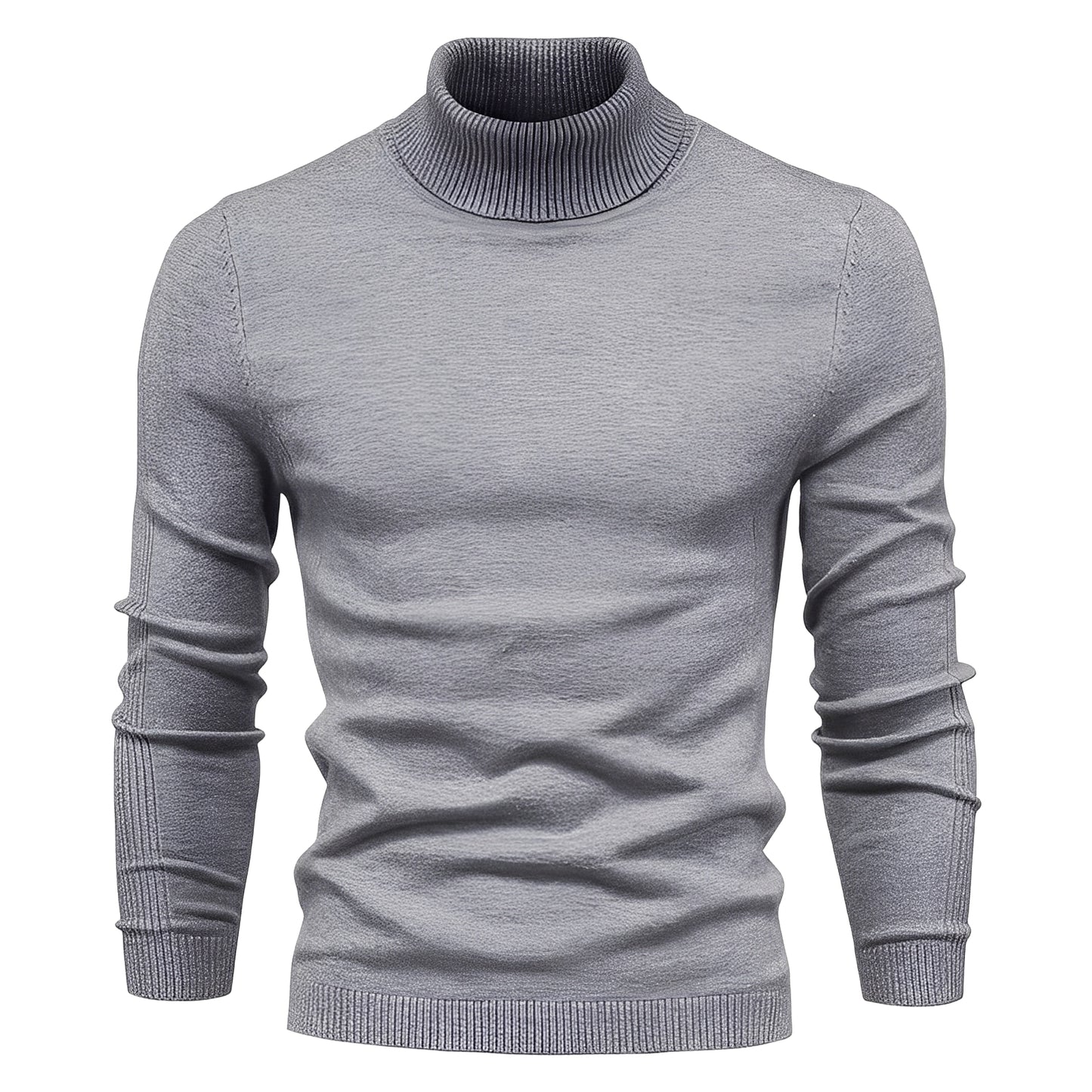 Evans - Schlichter, schmal geschnittener Rollkragenpullover für Herren