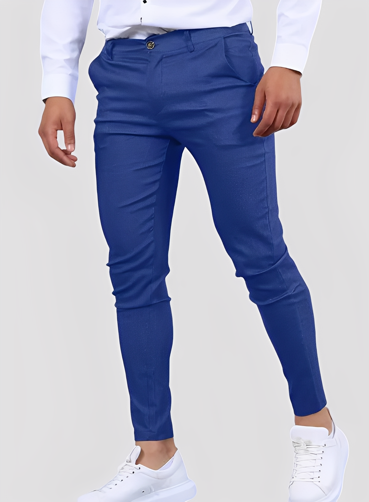 Reynard - Formelle, dehnbare Skinny-Hose für Herren