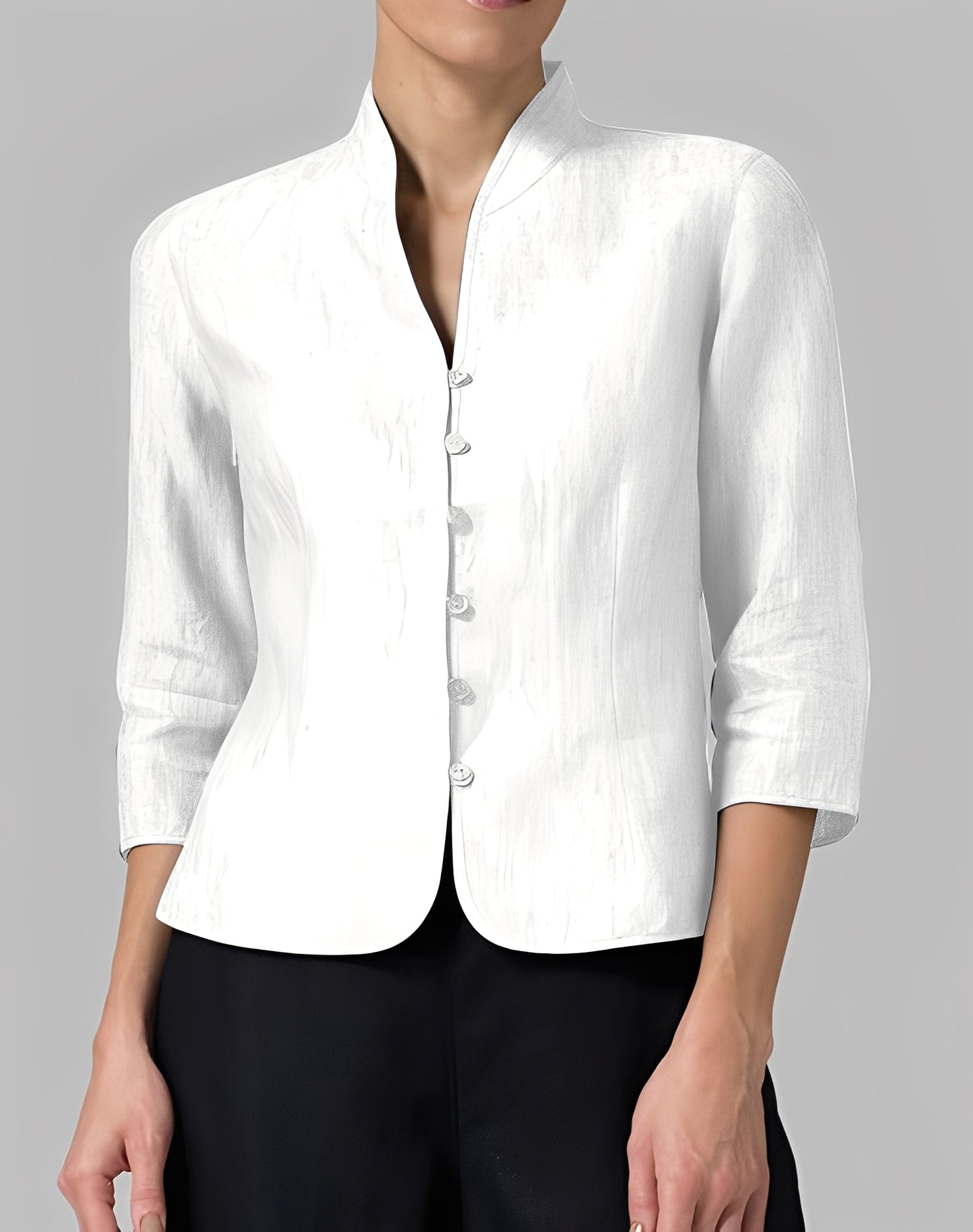 Lolicia - Lässige Bluse mit Viertelärmeln für Damen